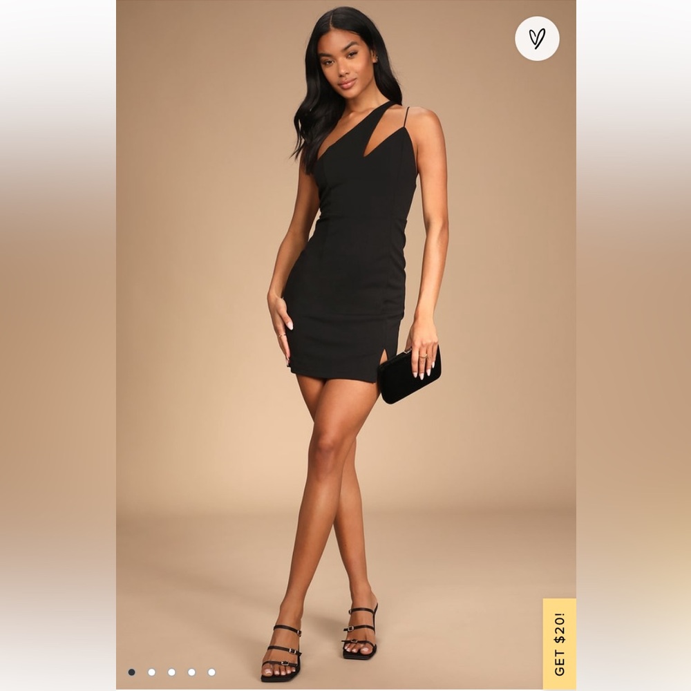Lulus Black Mini Dress